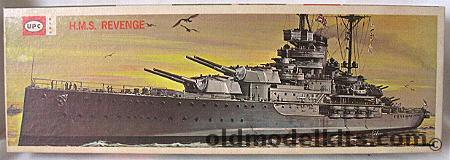 UPC 1/500 HMS Revenge Battleship (ex Frog), 2101-200 plastic model kit